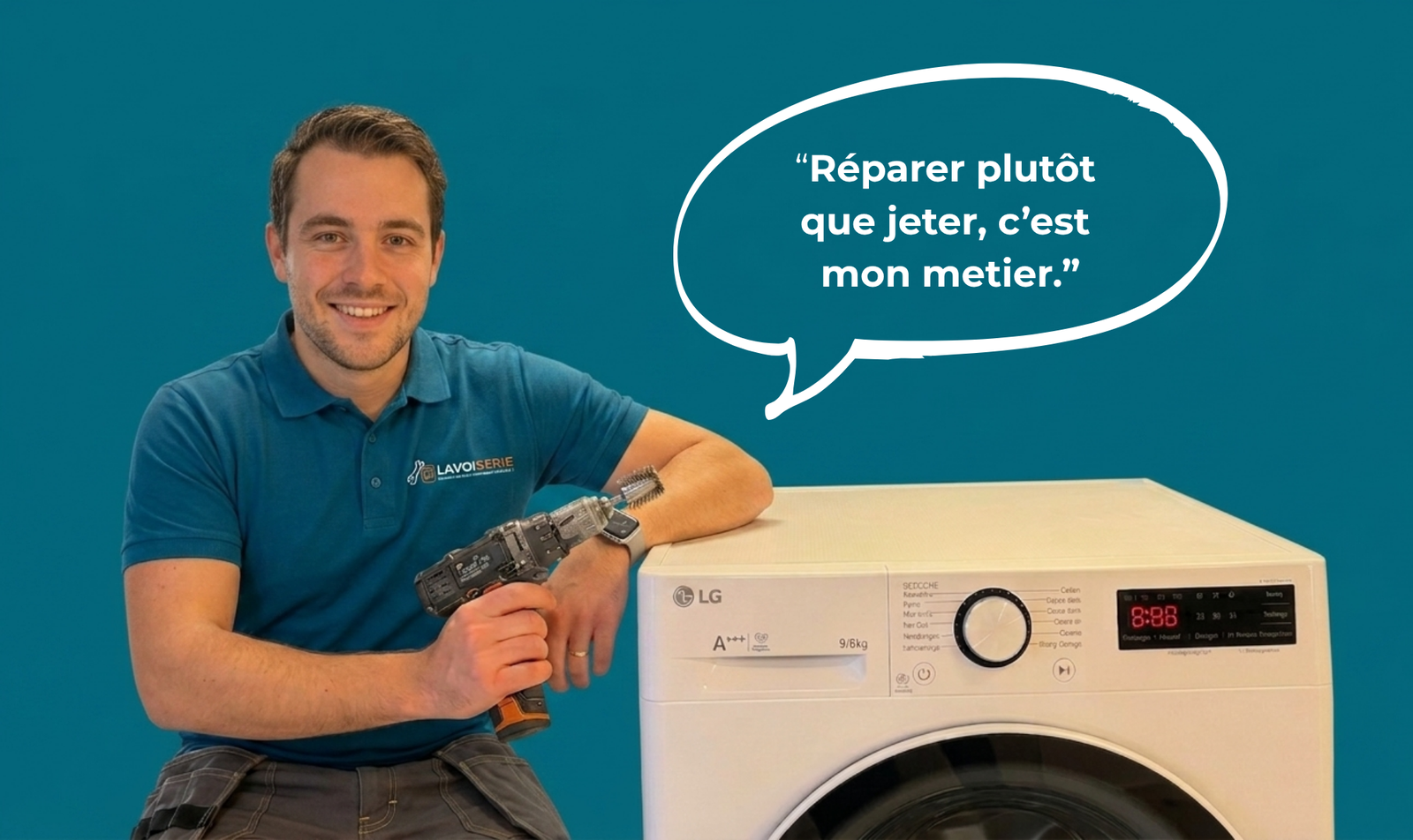 Technicien réparateur électroménager à domicile Lyon — Lavoiserie